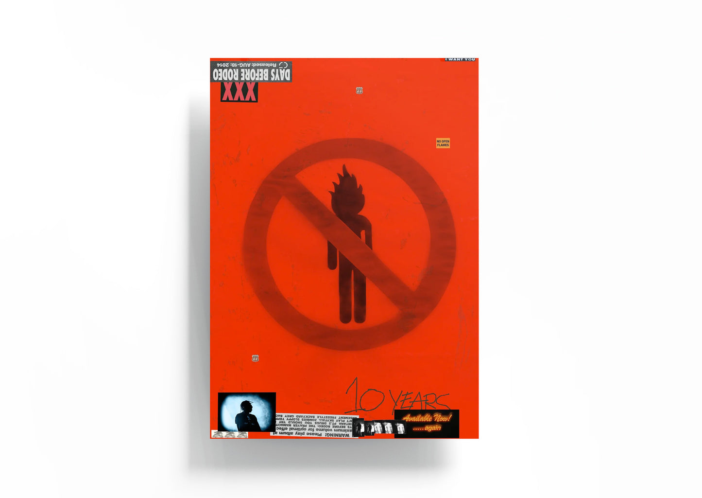 Travis Scott - Days Before Rodeo Lithography
